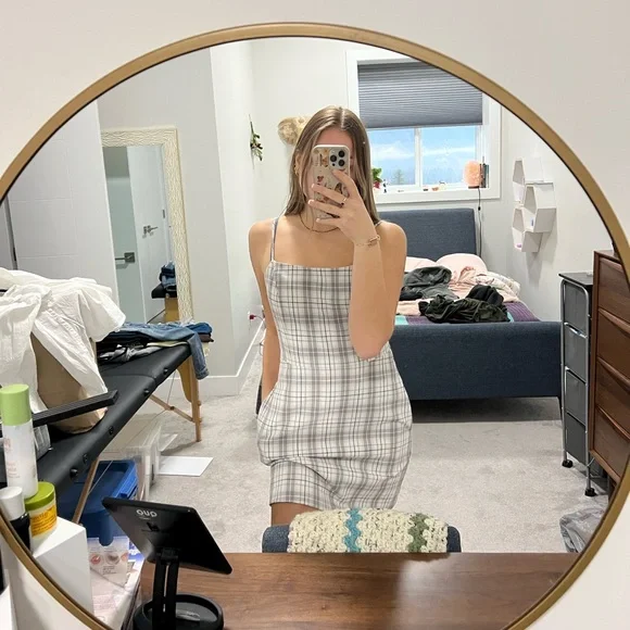 Wilfred plaid Dress! - Picture 1 of 5